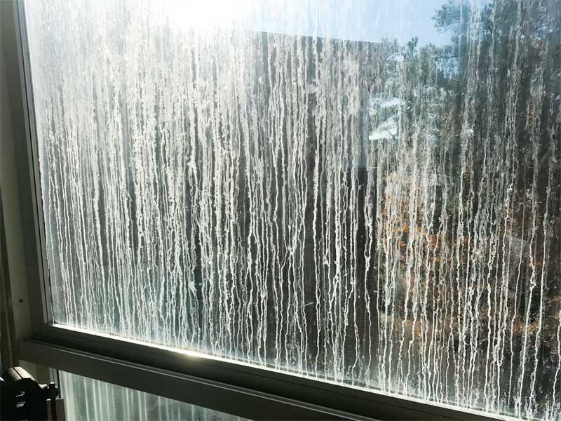 Insulated Glass Seal Failure, window condensation