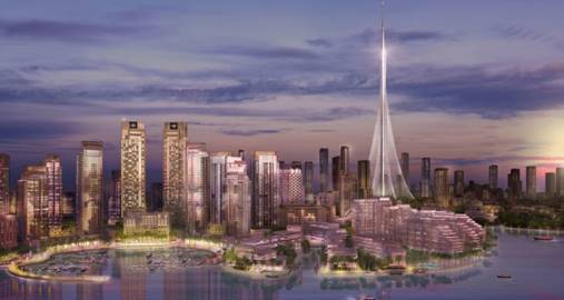Florida’s Rex Nichols Architects has been selected to design the façades of 10 buildings at Dubai Creek Harbor. Photo courtesy RNA