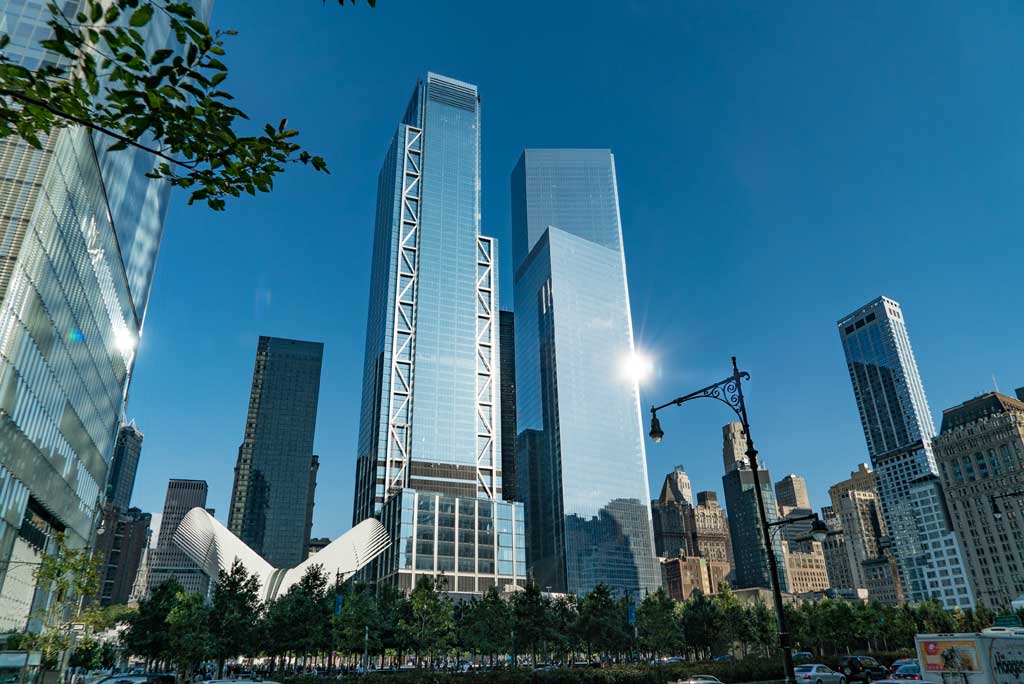 The new 3 World Trade Center (3 WTC) is the fifth tallest building in New York City, according to Silverstein Properties. Photo courtesy Silverstein Properties