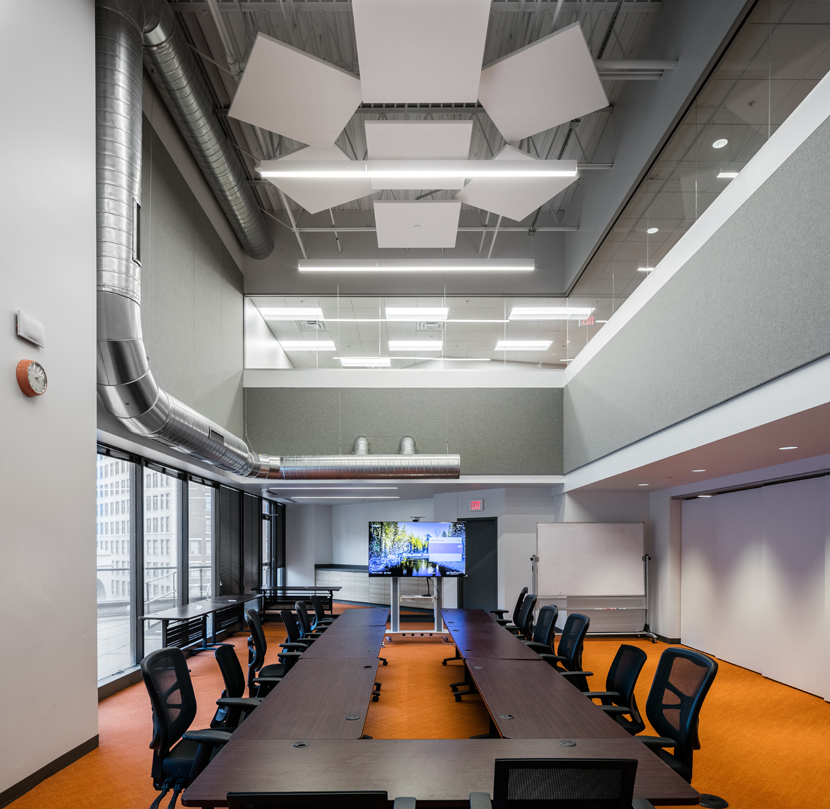 Stone Wool Ceiling Systems Enhance Acoustics And Aesthetics