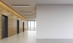 Coiling fabric or film closures for hoistway openings provide architects and designers with new possibilities while ensuring the safety of building occupants. This includes limiting the spread of smoke and toxic gases during a fire event.