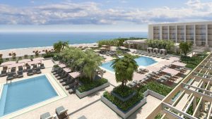 When restoring the Four Seasons Resort in Palm Beach, Florida, the project team employed construction management software (CMS) to improve jobsite coordination, reduce busywork, and streamline reporting. Image courtesy Fieldwire/Four Seasons