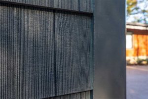 Consisting of mostly nonflammable cement and silica,
fiber-cement siding resists combustion.