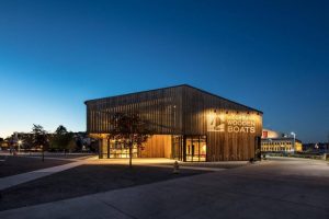 The Center for Wooden Boats (CWB) in Seattle, Washington, is expanding with its new Wagner Education Center. Photo courtesy Olson Kundig