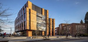 The new Bill & Melinda Gates Center for Computer Science & Engineering at University of Washington in Seattle is now complete. Photo © Tim Griffith. Photo courtesy LMN Architects