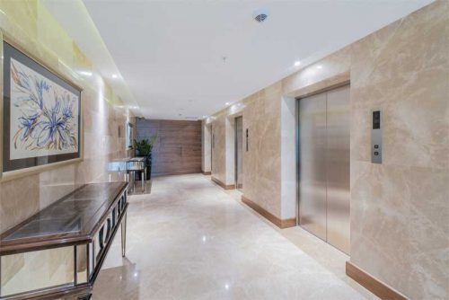 Requirements for doors in smoke partitions vary depending on the location of the smoke partition. For example, if it surrounds an elevator lobby or separates a care suite.