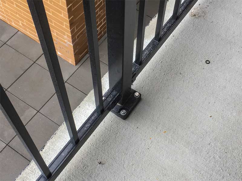 floot cement railing mounting bracket