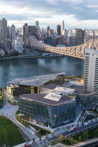 Achieving net zero-energy at Cornell Tech’s campus in New York City required high-performance, 900-kW photovoltaic (PV) solar panels on a space-constrained urban rooftop.