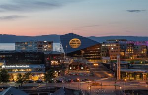Snøhetta completes Powerhouse Brattørkaia, the world’s northernmost energy-positive building, located in Norway. Photo © Ivar Kvaal