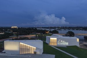 The Reach at the Kennedy Center for Performing Arts is now open. Image courtesy Steven Holl Architects