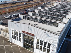 Self-adhered modified bitumen systems can be employed on any type of low-slope roofing project. Photo courtesy CertainTeed