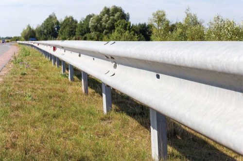 Figure 5: Galvanized steel guardrails can be easily reused with minimal or no processing. Photo courtesy iStock by Getty Images