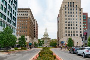 Michigan has re-opened some types of work that present a very low risk of infection of COVID-19, including construction. Photo © www.bigstockphoto.com