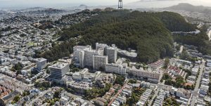 HDR and Herzog & De Meuron have been selected to design the new hospital at the University of California San Francisco (UCSF) Helen Diller Medical Center in San Francisco, California. Image courtesy HDR