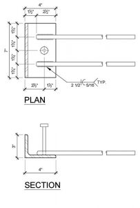 Figure 1: Embed angle detail. Images courtesy Raths, Raths & Johnson