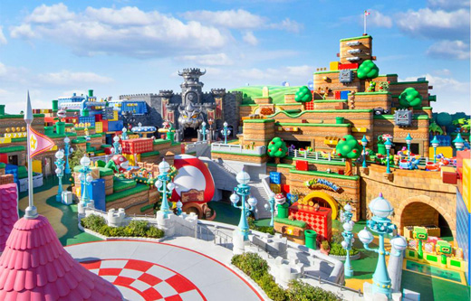 Universal Studios - Super Nintendo World - Princess Peach Plastic