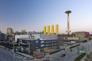 Wittman Estes designs Civic Hotel, a newly renovated boutique hotel in the rapidly developing South Lake Union neighborhood in Seattle, Washington. Photo courtesy Nic Lehoux
