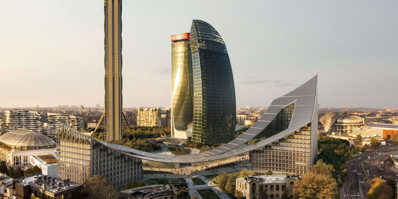 BIG constructs new office building in Milan - Construction Specifier