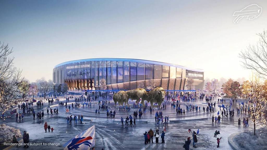 New NFL stadium design offers modern take on iconic Buffalo venues